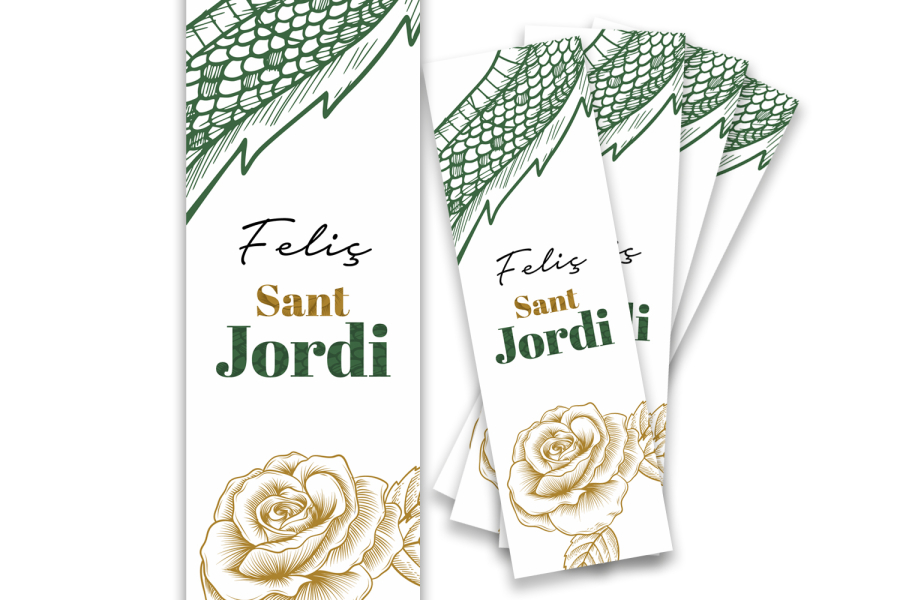 Punts de llibres St. Jordi